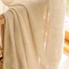 rideau en lin de style naturel japonais, anti poussière, écran de fenêtre transparent pour chambre à coucher, porte de cuisine, rideau doux pratique