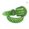 sangle de taille cloutée entièrement en diamant pour hommes et femmes, ceinture d'été, environnement kendning, robe en jean luxueuse