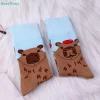♥ capybara – chaussettes mi tube en coton pour hommes et femmes, unisexes, tendance, harajuku, absorbant la sueur et respirantes