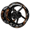 autocollant de roue kawasaki z750, autocollant de jante en vinyle, logo