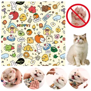 Enveloppement de toilettage pour chat, auto-adhésif, Anti-morsure, emmaillotage pour Burrito, Anti-fuite pour la coupe des ongles, fournitures de toilettage pour chat