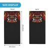 hannya barong bandana personnalisé pour la protection du visage, écharpe de cou, cagoule tube, protection uv, samouraï japonais, monstre de démon, vêtements de sauna oni