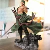 figurine de dessin animé zoro debout, 32cm, une pièce, modèle pour décoration de bureau, figurine d'action à collectionner, cadeau pour les fans