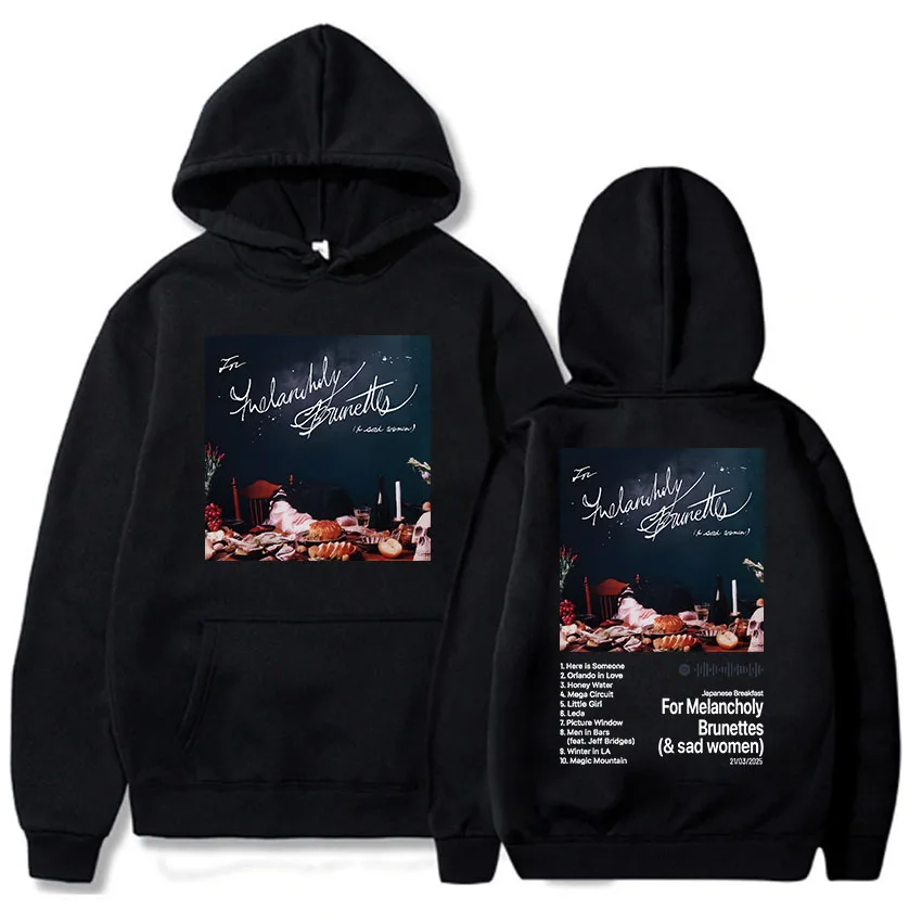 sweats à capuche à manches longues pour hommes et femmes, pulls à capuche décontractés pvd, streetwear unisexe, petit déjeuner japonais pour la mélancolie brunup sweats à capuche à manches longues pour hommes et femmes, pulls à capuche décontractés pvd, streetwear unisexe, petit déjeuner japonais pour la mélancolie brunup