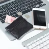 femmes hommes porte monnaie hommes petit sac portefeuille changement sacs à main fermeture éclair sacs d'argent enfants mini portefeuilles en cuir porte clés carteira