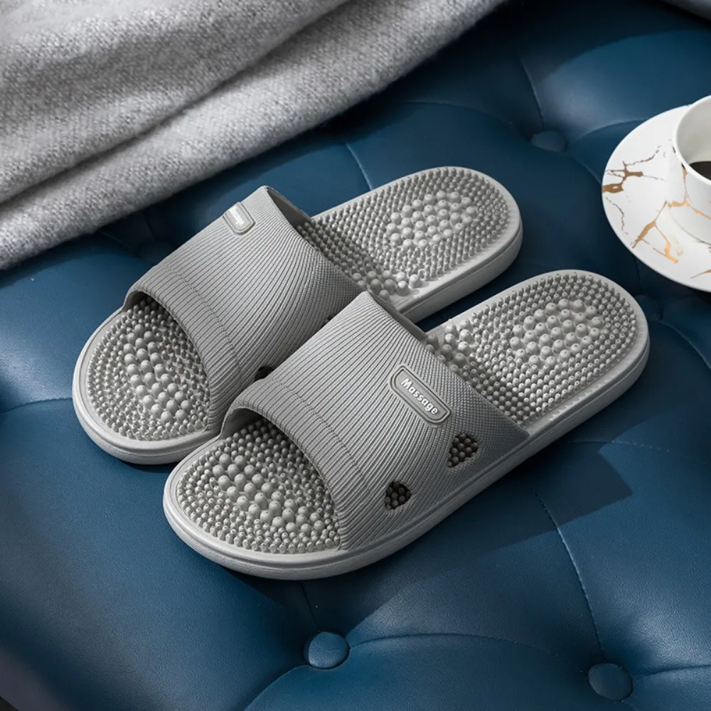 pantoufles de massage simples, solides et épaisses, tongs antidérapantes à plateforme et bout ouvert, vêtements de plage eva, sandales d'intérieur pour la plage pantoufles de massage simples, solides et épaisses, tongs antidérapantes à plateforme et bout ouvert, vêtements de plage eva, sandales d'intérieur pour la plage