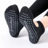Chaussettes de Yoga pour femmes, de haute qualité, antidérapantes, respirantes, dos nu, Pilates, cheville, danse de Ballet, chaussettes de sport pour Fitness, salle de sport