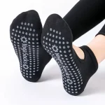 Chaussettes de Yoga pour femmes, de haute qualité, antidérapantes, respirantes, dos nu, Pilates, cheville, danse de Ballet, chaussettes de sport pour Fitness, salle de sport Chaussettes de Yoga pour femmes, de haute qualité, antidérapantes, respirantes, dos nu, Pilates, cheville, danse de Ballet, chaussettes de sport pour Fitness, salle de sport