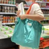 sac à provisions de supermarché écologique, sac d'épicerie de voyage, pliable et réutilisable, étanche, à la mode, wstring de proximité