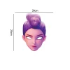 kpop – masque facial chasseurs de démons rumi zoey mira, masque de cosplay pour fête d'anniversaire, accessoires de photographie, décorations, cadeaux pour enfants
