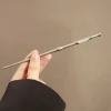 Épingles à cheveux en jade à joint en bambou, nouveau style chinois haut de gamme, style élégant, design rétro et de niche, accessoire pour cheveux pour femmes