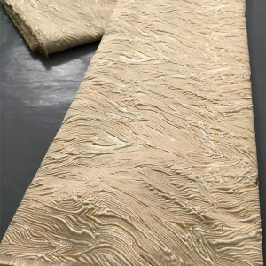 Tissu en dentelle brocart pour femmes, tissu damassé africain, tissu en dentelle jacquard de haute qualité, couture élégante pour robes de soirée, 2.5 verges, 4063 Tissu en dentelle brocart pour femmes, tissu damassé africain, tissu en dentelle jacquard de haute qualité, couture élégante pour robes de soirée, 2.5 verges, 4063