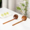 couverts en bois japonais, cuillère coréenne, accessoires d'ustensiles de cuisine, 1 ensemble, 3 ensembles, 5/10 ensembles
