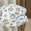 masque de poulet doraemon pour adulte et enfant, anti poussière de dessin animé, mignon, de voyage, filtre non tissé, kawaii, 10 pièces