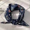 Injplanchers f-Bandeau de sauna rétro en coton et lin pour femme, petit carré floral frais, bande décorative cryptée, version coréenne exquise Injplanchers f-Bandeau de sauna rétro en coton et lin pour femme, petit carré floral frais, bande décorative cryptée, version coréenne exquise