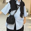 mini sac pour femmes 2025 nouveau sac de téléphone portable de marque à la mode japonaise, petit sac seau à bandoulière de voyage de sport décontracté