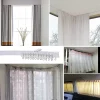rideau flexible et pliable de 1 à 6m, pour chambres à coucher, balcons, salles de bains, diviseur de plafond, piste silencieuse, accessoire de décoration pour fenêtre de maison