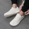 chaussures décontractées à bout large pour hommes et femmes, pieds nus, semelle souple, plates, antidérapantes, de marche, grande taille, confortables
