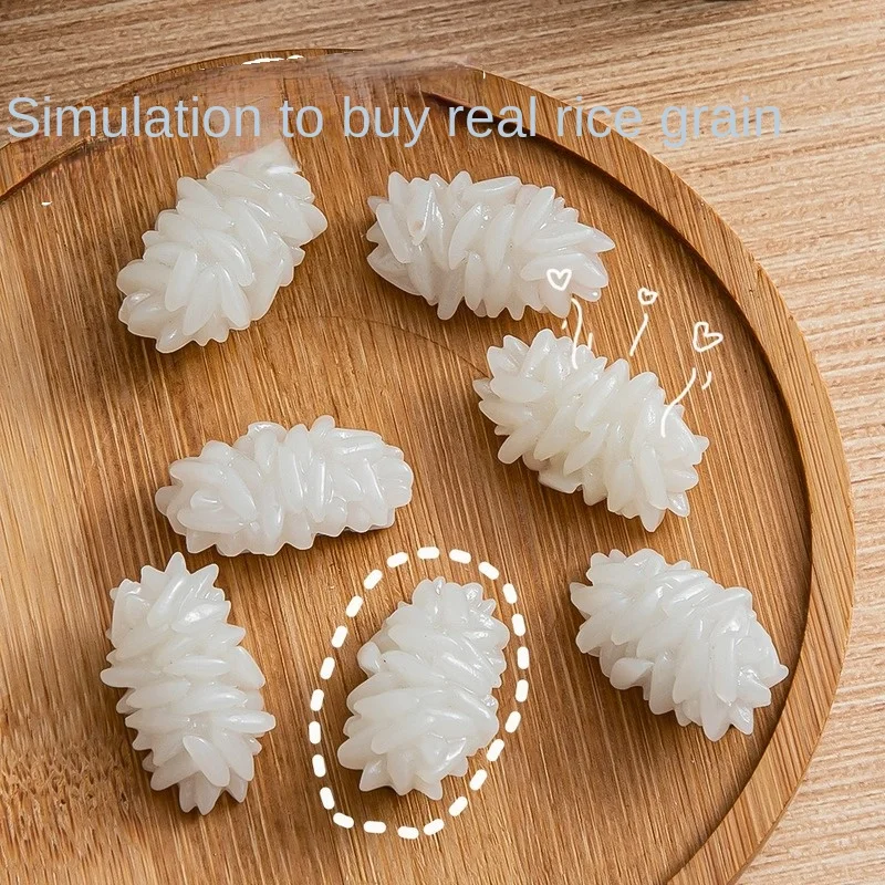 Épingle à Cheveux Japonaise Mignonne, Simulation de Riz, Couvre-Chef de Personnalité, Épingle Créative Latérale, Accessoires pour Cheveux Épingle à Cheveux Japonaise Mignonne, Simulation de Riz, Couvre-Chef de Personnalité, Épingle Créative Latérale, Accessoires pour Cheveux