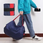 Sacs de courses de supermarché à orgue japonais, sacs de shopping pliants portables, sac de rangement étanche de grande capacité pour voyage en plein air, 2024 Sacs de courses de supermarché à orgue japonais, sacs de shopping pliants portables, sac de rangement étanche de grande capacité pour voyage en plein air, 2024
