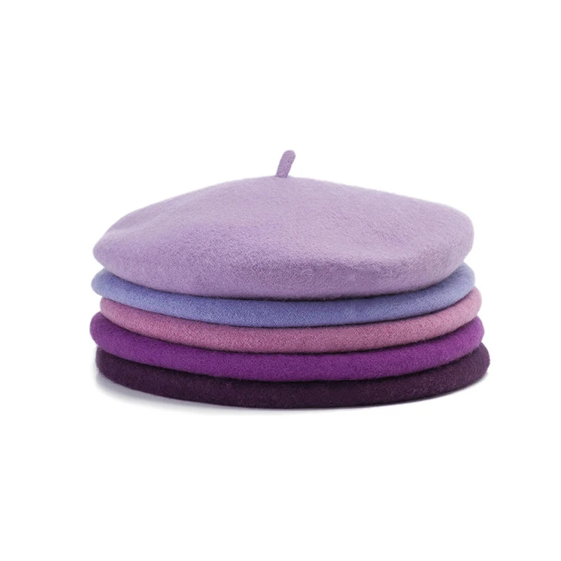 uspop béret en laine rose violet pour femme, série documents uspop béret en laine rose violet pour femme, série documents