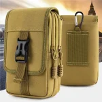 Sacs de ceinture tactiques d&rsquo;extérieur, sac à main pour téléphone, pochette de voyage, portefeuille, carte, clé, ceinture, sac de taille, Camping, randonnée, chasse, course à pied