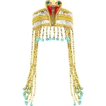 Serre-tête égyptien pour femmes, couronne serpent, bandeau perlé, Costume égyptien pour femmes, accessoire de coiffure perlée Serre-tête égyptien pour femmes, couronne serpent, bandeau perlé, Costume égyptien pour femmes, accessoire de coiffure perlée