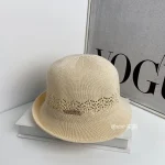 Chapeau de soleil tricoté léger à la mode japonaise, casquette de plage d’été à bord enroulable respirant pour voyage et séance photo Chapeau de soleil tricoté léger à la mode japonaise, casquette de plage d’été à bord enroulable respirant pour voyage et séance photo