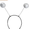 bandeau d'antenne extraterrestre bandeau martien bandeau extraterrestre bopper bandeau d'alien d'halloween bandeau d'antenne martian métallique