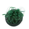 chapeau fascinateur hawaïen sinamay, plumes à la mode, chapeau de mariage, filet parfait, accessoires pour cheveux pour femmes, décoration de fête, nouvelle collection