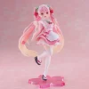 18cm original hatsune miku coreful sakura wafuu kissa ver. figurine de demoiselle d'honneur, modèle de dessin animé, jouets à collectionner, cadeau kawaii