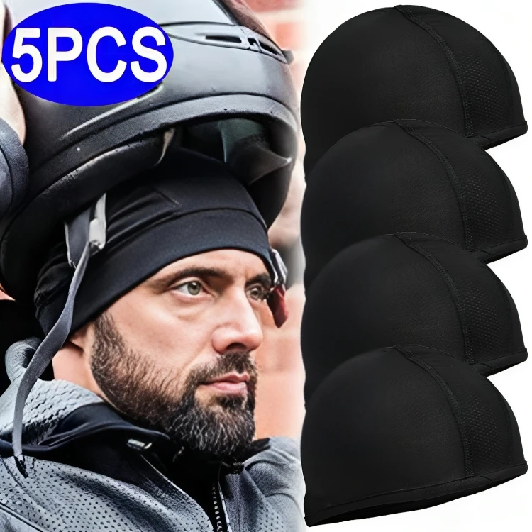 Petite casquette en tissu à séchage rapide pour l’équitation, doublure de casque de moto, Sports de plein air, casquette de protection respirante, accessoires universels pour casque Petite casquette en tissu à séchage rapide pour l’équitation, doublure de casque de moto, Sports de plein air, casquette de protection respirante, accessoires universels pour casque