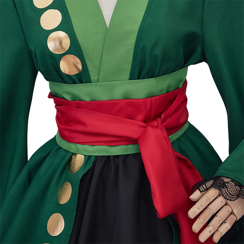 anime femmes roronoa zoro cosplay costume kimono uniforme zoro perruque robe tenue pour femme hommes halloween costume pour bande dessinée con anime femmes roronoa zoro cosplay costume kimono uniforme zoro perruque robe tenue pour femme hommes halloween costume pour bande dessinée con