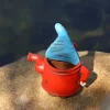 pot de fleur nain gnome en résine, ornement de bureau, mignon, statue naine décorative, vase de dessin animé, pot d'elfe de jardin, figurine de bureau