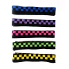 jietai tissu côtelé jacquard carré coloré, accessoires en tissu tricoté pour le bricolage, tissu imitation nylon, quilting, mode d'été