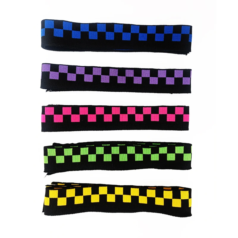 jietai tissu côtelé jacquard carré coloré, accessoires en tissu tricoté pour le bricolage, tissu imitation nylon, quilting, mode d'été jietai tissu côtelé jacquard carré coloré, accessoires en tissu tricoté pour le bricolage, tissu imitation nylon, quilting, mode d'été