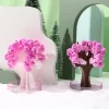 jouet d'arbre sakura japonais magique cool, flambant neuf, fabriqué au japon, papier de croissance magique rose, arbres de noël, jouets pour bébés