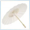 a60i accessoires photo 3 pièces parasol en papier parapluie de mariage 60cm parapluies en bambou pour centres de table de fête nuptiale faveur de fête