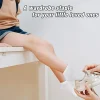 16 paires de chaussettes basses pour tout petits, chaussettes d'école pour garçons et filles de 1 à 13 ans