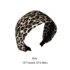 nouveau bandeau large coréen tempérament élégant léopard bandeau y2k lavage du visage femmes cerceau de cheveux dames/filles