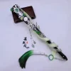 Éventail pliant de danse tian guan ci fu feng kr shi qingxuan, accessoires d'antiquité pliés