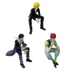 figurine de dessin animé hunter × hunter kurapika, 13cm, chrollo illumi hisoka, collection de figurines, bouchon de nouilles, modèle de jouets cadeaux