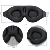 masque pour les yeux pour dormir, coupe profilée 3d, bandeau pour les yeux, moulé concave, nuit, lumière extérieure, femmes et hommes