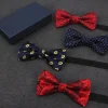 Noeud papillon en velours réutilisable pour hommes et femmes, accessoires flexibles, laine bleu, rouge, velours, garçon, fille, couleur verte, noir, affaires, mode, bon
