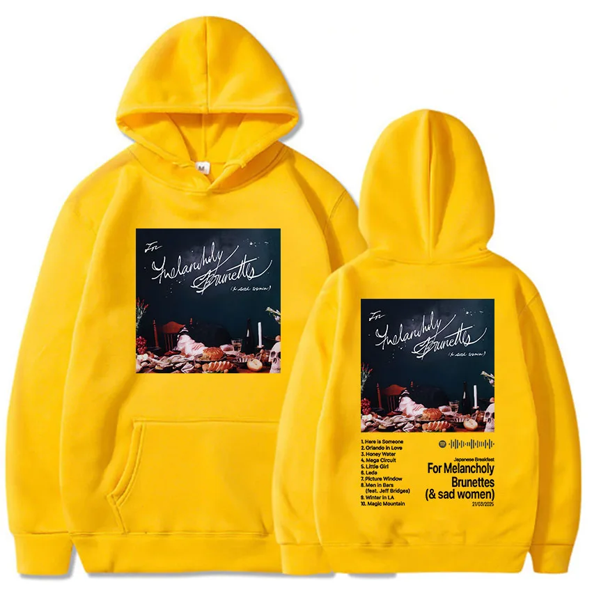 sweats à capuche à manches longues pour hommes et femmes, pulls à capuche décontractés pvd, streetwear unisexe, petit déjeuner japonais pour la mélancolie brunup sweats à capuche à manches longues pour hommes et femmes, pulls à capuche décontractés pvd, streetwear unisexe, petit déjeuner japonais pour la mélancolie brunup