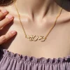 dreamtimes personnalisé japonais hiragana nom collier plaque signalétique nihongo japonais ryukyuan ainu personnalisé bijoux cadeaux