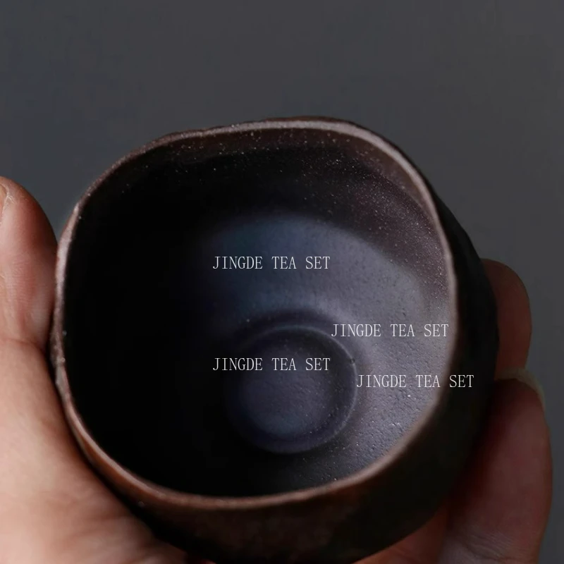 tasse à thé en poterie brute de style japonais wabi sabi, tasse à thé rétro créative, tasse à thé pu erh tasse à thé en poterie brute de style japonais wabi sabi, tasse à thé rétro créative, tasse à thé pu erh