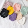chaussettes respirantes en coton pour femmes, demi pied, couverture, demi talon, invisibles, avant pied, été, document, bonbons, 1 paire, 2 paires, 5 paires