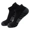 6/24 paires de chaussettes de course athlétiques à la cheville, chaussettes de sport rembourrées et respirantes, coupe basse, pour hommes et femmes