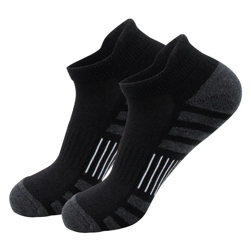6/24 paires de chaussettes de course athlétiques à la cheville, chaussettes de sport rembourrées et respirantes, coupe basse, pour hommes et femmes 6/24 paires de chaussettes de course athlétiques à la cheville, chaussettes de sport rembourrées et respirantes, coupe basse, pour hommes et femmes